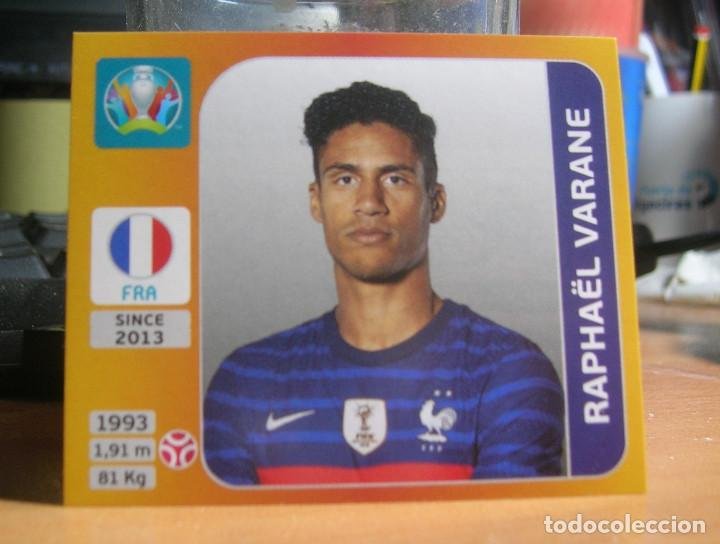 580 Raphael Varane Panini Euro EM 2020-2021 Tournament Edition Sticker Nr